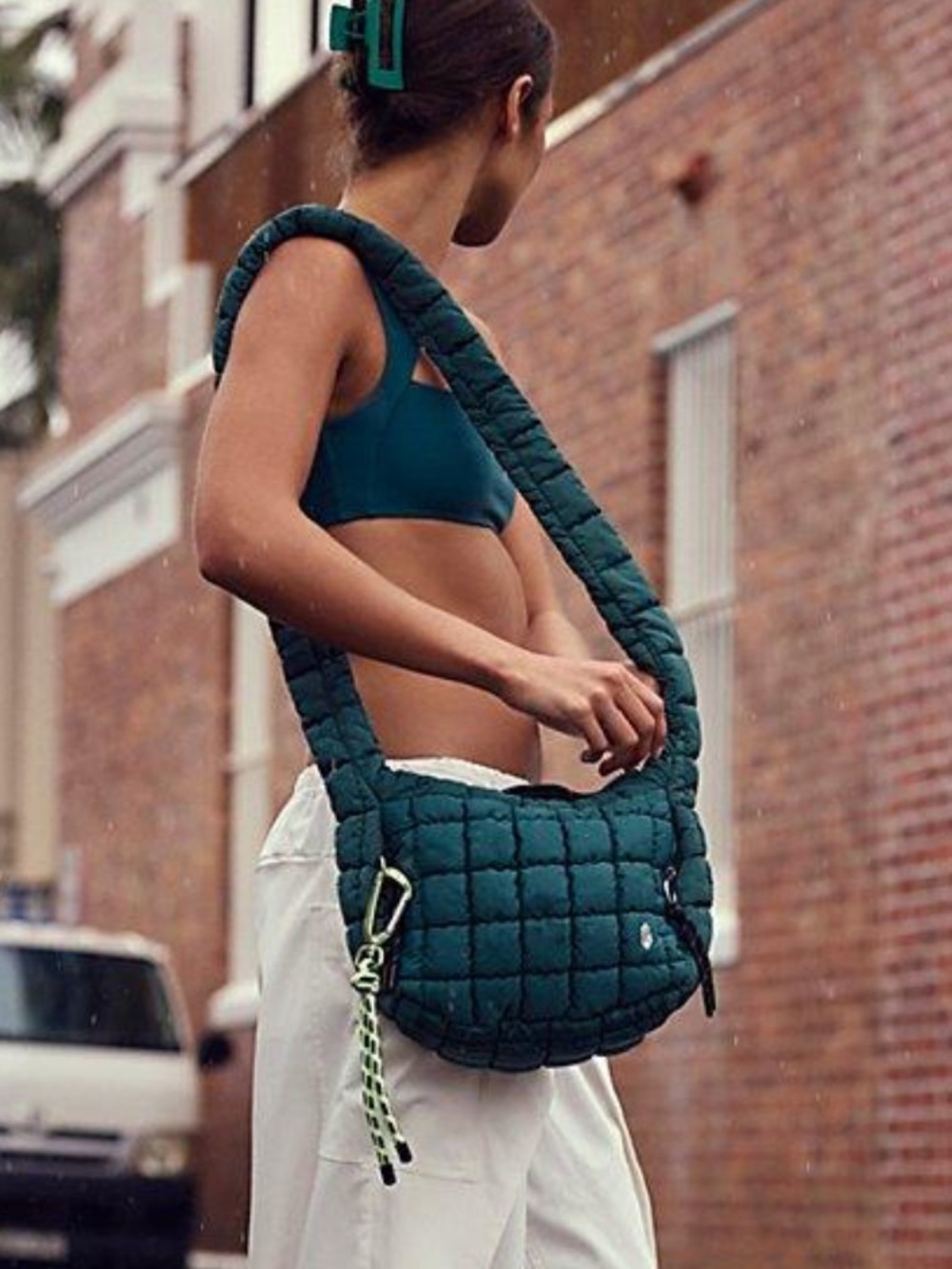 Quilted baby carryall